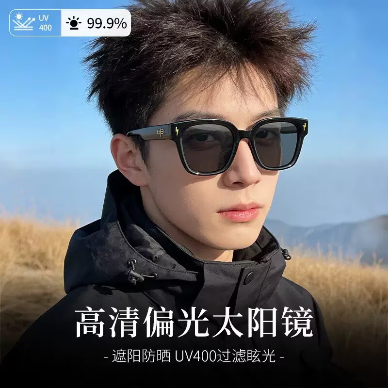 近视散光偏光防蓝光开车太阳镜