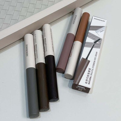 HERORANGE~自然巧绘染眉膏极细持久定型防水防汗不易晕染自然显色