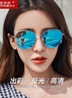 2025新款炫彩墨镜女款防紫外线偏光太阳镜女士潮开车时尚眼镜大脸