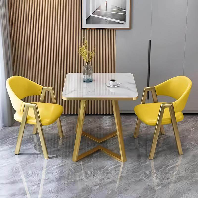 洽谈桌椅组合会客厅接待桌办公室售楼处咖啡厅奶茶店小型家用餐桌