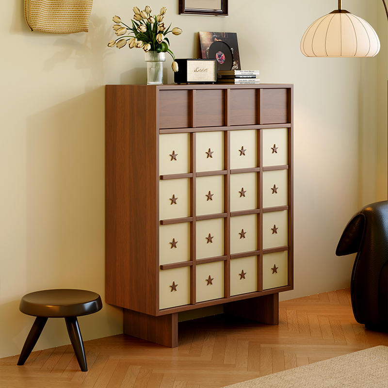 中古高档鞋柜收纳柜一体玄关柜