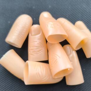 假手指套残疾人仿真硅胶食指小拇指中指拇指断触软硬实用辅助工具