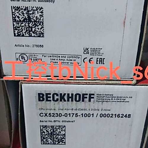 [议价可修]CX5230-0100 CPU module, no ope