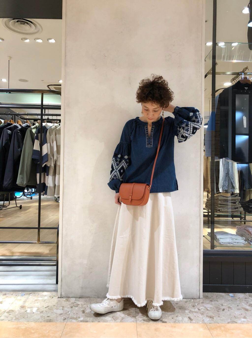 Day One 2020 Autumn new pattern Cotton washing Flash Paige Versatile cowboy Maxi Dress UR IENAin the Women's clothing/Boutique , Skirts  category - from Buy2taobao.com to provide professional Taobao agent buy service