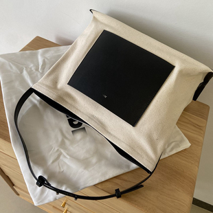 帆布袋托特男女情侣购物单肩斜挎手提包 小众包包 有一说一 自主