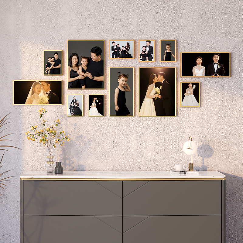 免费定制高清照片航空铝相框