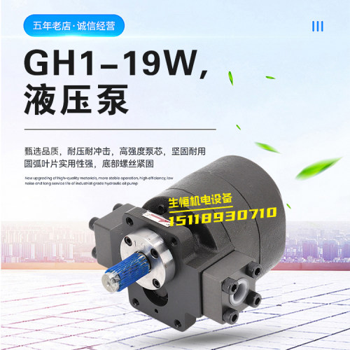 GH1-19W-FR液压泵FURNAN台湾福南