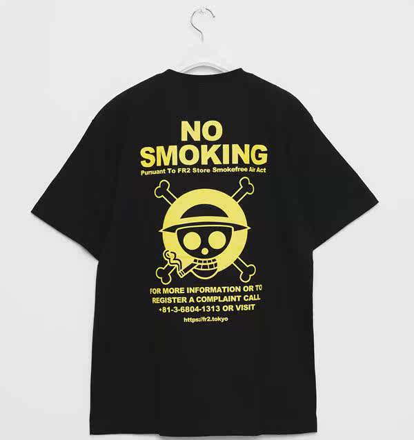 FR2 smoking kills 联名限定海贼王ONE PIECE草帽海贼团短袖T恤|msdalam kategori Pakaian Lelaki, baju-T - dari Buy2taobao.com untuk memberikan perkhidmatan ejen Taobao profesional membeli