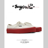 夏季 白色帆布鞋 男日系低帮透气厚底休闲硫化鞋 方三火 男低帮板鞋