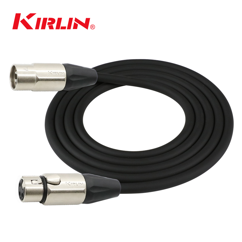 KIRLIN科林麦克风线卡农线平衡电容卡侬公对母音频话筒延长线30米