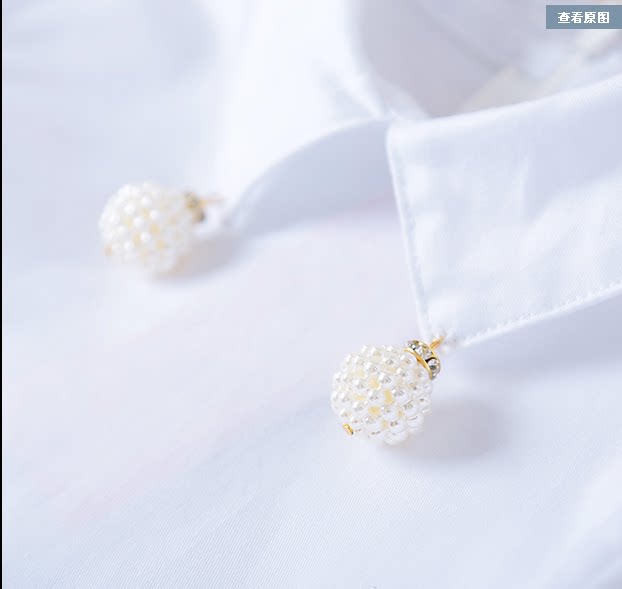 Chemise fille à manche longue - Ref 2085565 Image 3