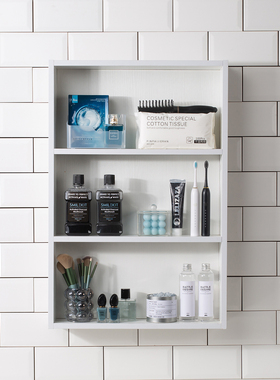 卫生间展厅软装饰品镜柜摆件