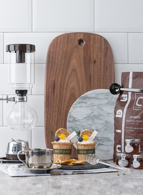 北欧轻奢样板间厨房台面摆件饰品