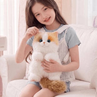 仿真猫咪背包布偶猫毛绒高端仿真猫AI儿童陪伴机器人小猫玩偶正版