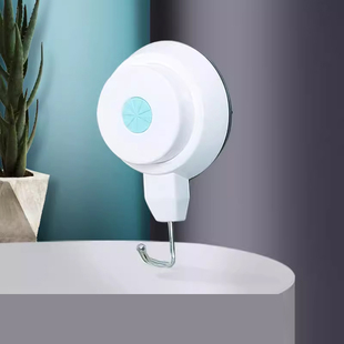 特美居免打孔吸盘挂钩强力无痕吸附浴室卫生间挂勾毛巾挂式置物架