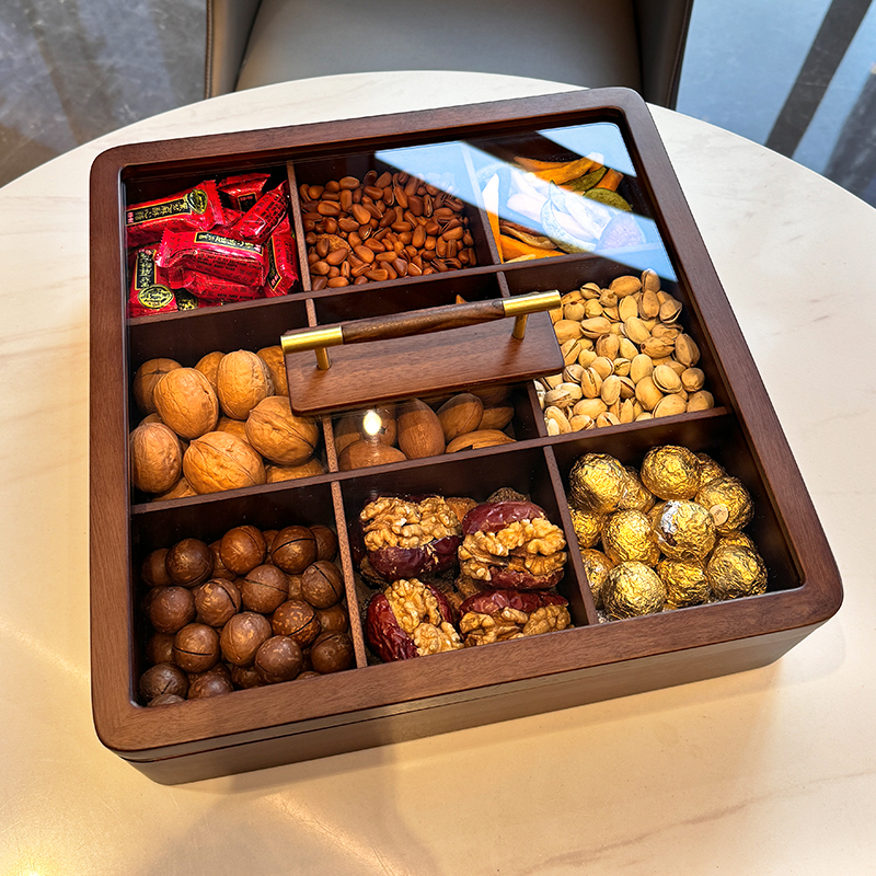 九宫格大容量，客厅茶几家用果盘