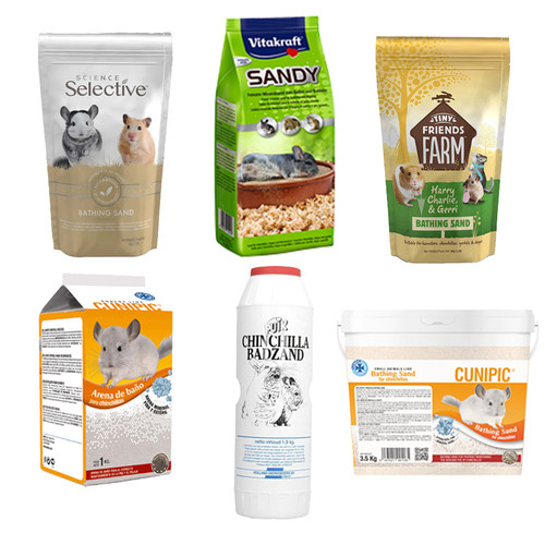 酷力比仓鼠龙猫浴沙去油美毛清洁