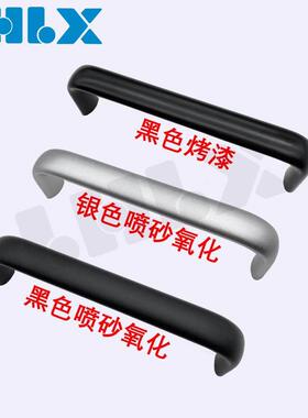质量过硬LS516-64-75-96-100-120-128-150铝合金实心椭圆拉手机箱