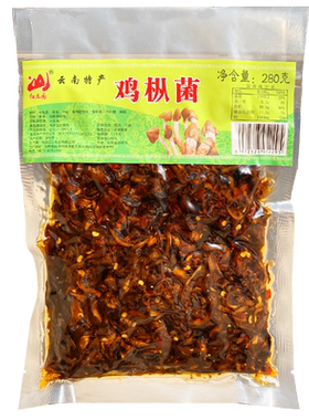 云南油鸡袋装280g特产小吃香菇菌