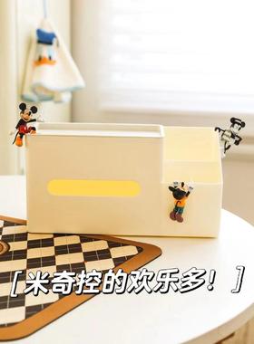 米奇插座开关装饰摆件客厅创意卡通墙贴装饰diy杯缘公仔结婚摆件