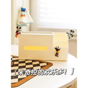 米奇插座开关装饰摆件客厅创意卡通墙贴装饰diy杯缘公仔结婚摆件