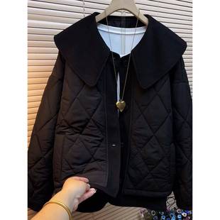 爆款 大码 棉服外套女显瘦胖mm胖妹妹冬季 2025秋冬新款 高级感 女装