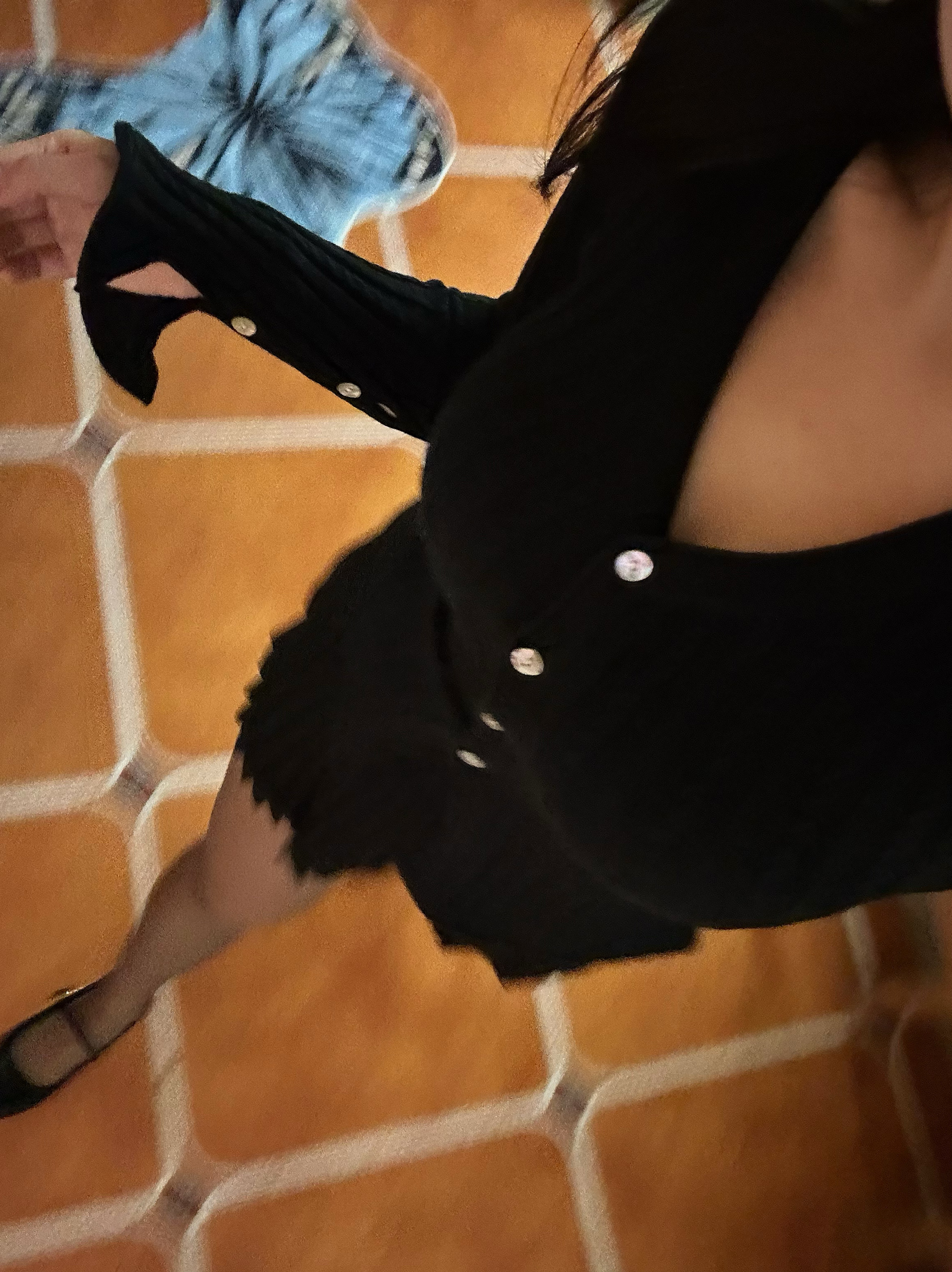 【你伍老板娘】“欧尼姐姐套装”针织高弹单品百褶半身裙加开衫