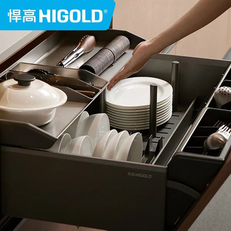 悍高希勒5.0闪电抽屉式拉篮图片