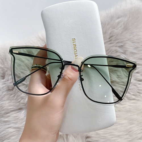 Летние солнцезащитные очки, защита от ультрафиолета, в корейском стиле, по фигуре, 2021 года