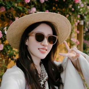 夏高級感韓版 潮防紫外線太陽鏡許紅豆 墨鏡偏光眼鏡女款 劉亦菲同款