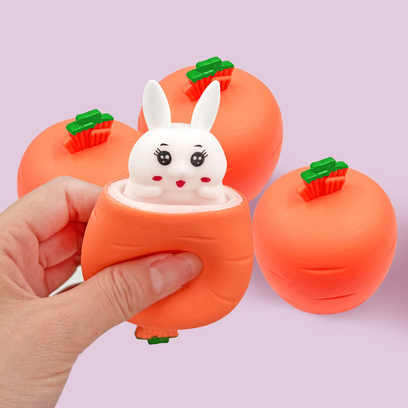 工厂发货胡萝卜捏捏乐网红萝卜兔子挤压杯发泄解压整蛊小玩意减压,居家日用,其它,淘宝优惠券,粉丝福利购,淘宝优惠卷