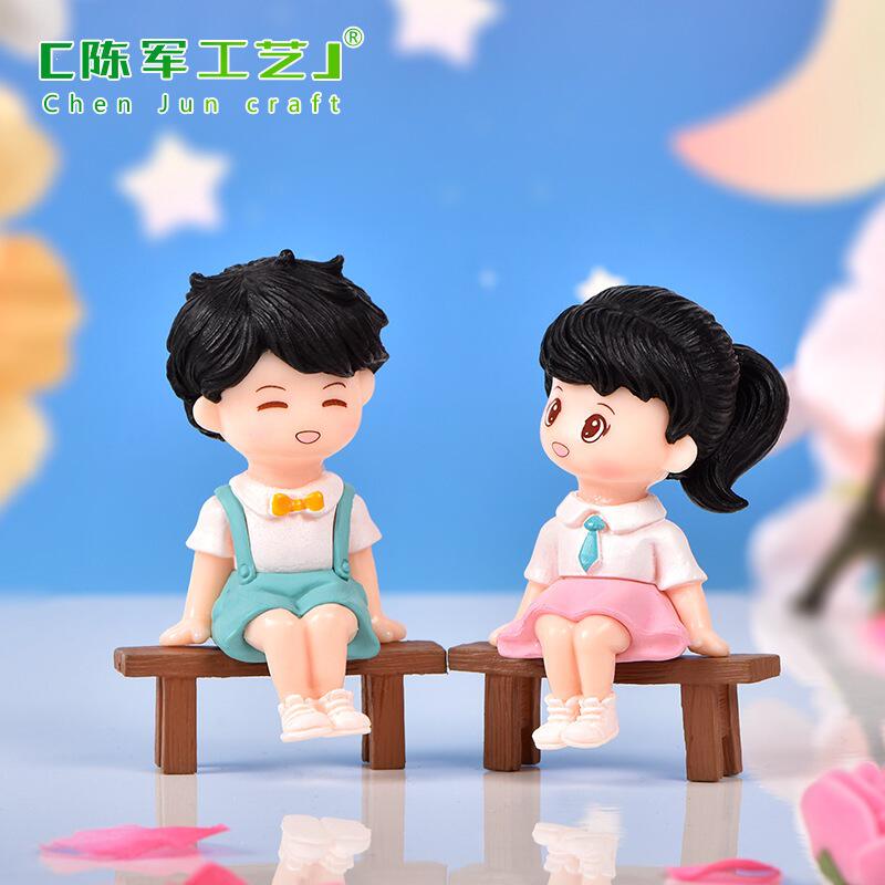 新款校服微景观水晶球配件清新