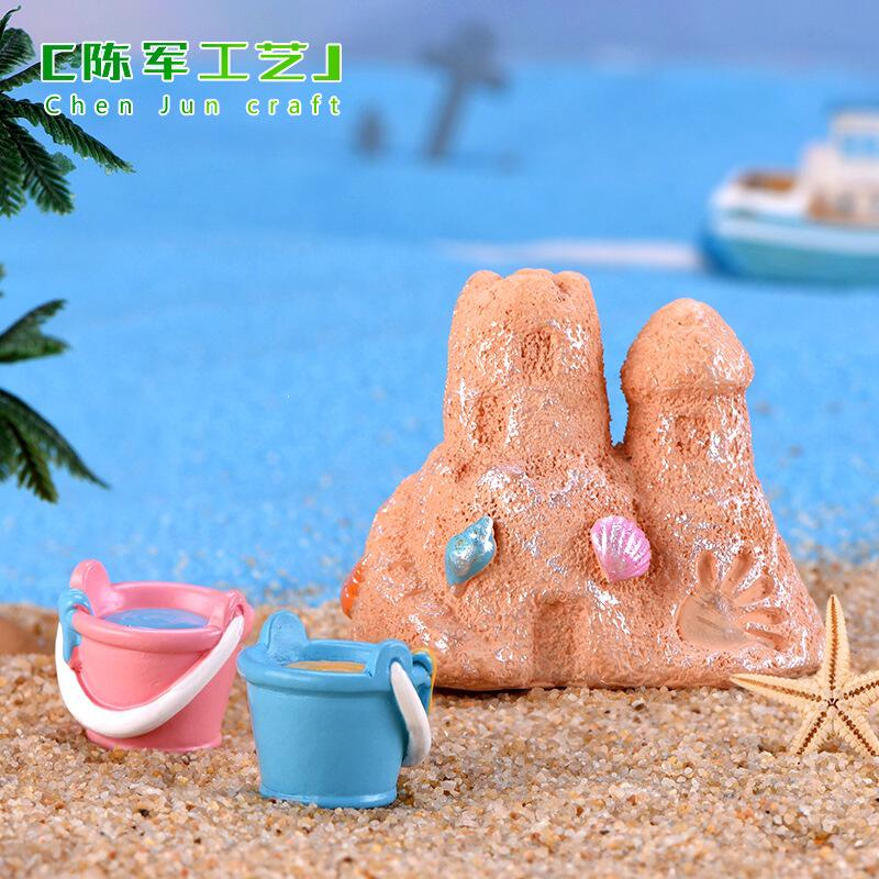 新款沙滩海滩水景鱼缸水族儿童