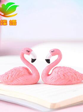 陈艺树脂火烈鸟PVC纪念品塑料品
