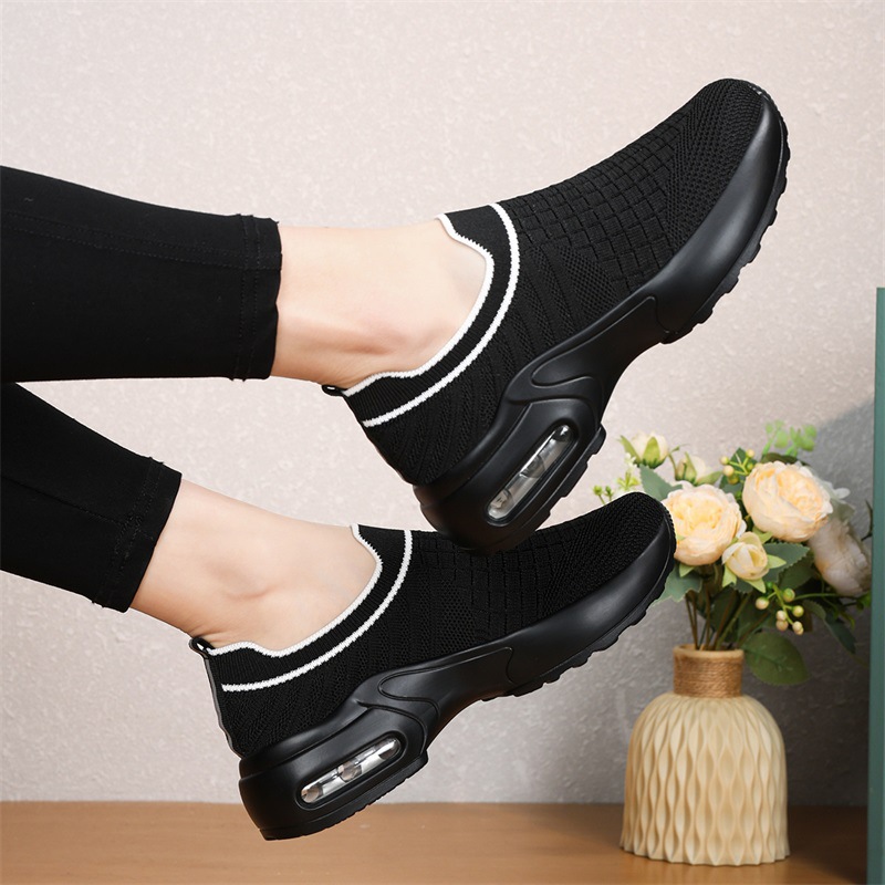 杨丽萍轻便跳舞鞋防滑广场舞鞋套脚免系带运动鞋休闲鞋透气跳