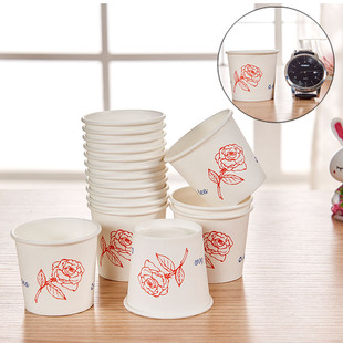 60ml加厚一次性试喝试吃试饮杯酒盅品尝杯迷你一口杯纸杯 佳裕