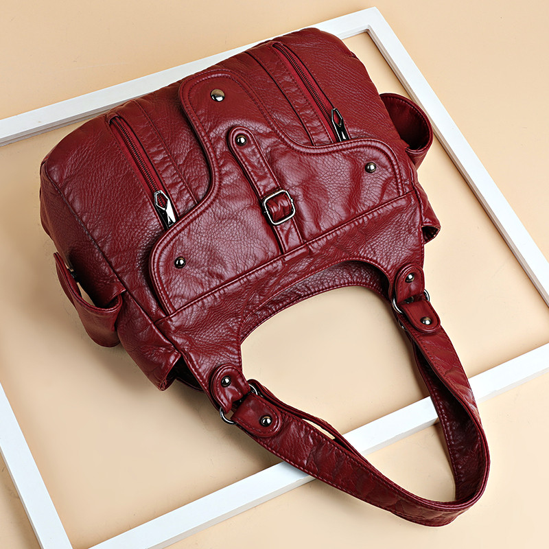 软皮手提包2026新款潮大容量女包百搭托特包挎肩包女士单肩妈妈包,箱包皮具/热销女包/男包,通用款女包,淘宝优惠券,粉丝福利购,淘宝优惠卷