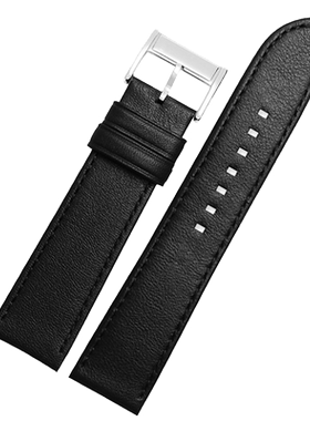 适用阿玛尼真皮表带AR2074 AR1970 AR1828 AR1973系列表带22mm