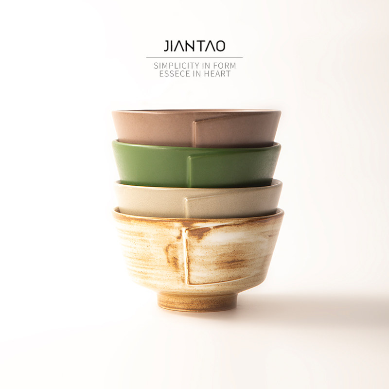 景德镇高颜值沙拉碗陶瓷异形好看碗家用面碗装菜碗窑变釉特色餐具,餐饮具,碗,淘宝优惠券,粉丝福利购,淘宝优惠卷