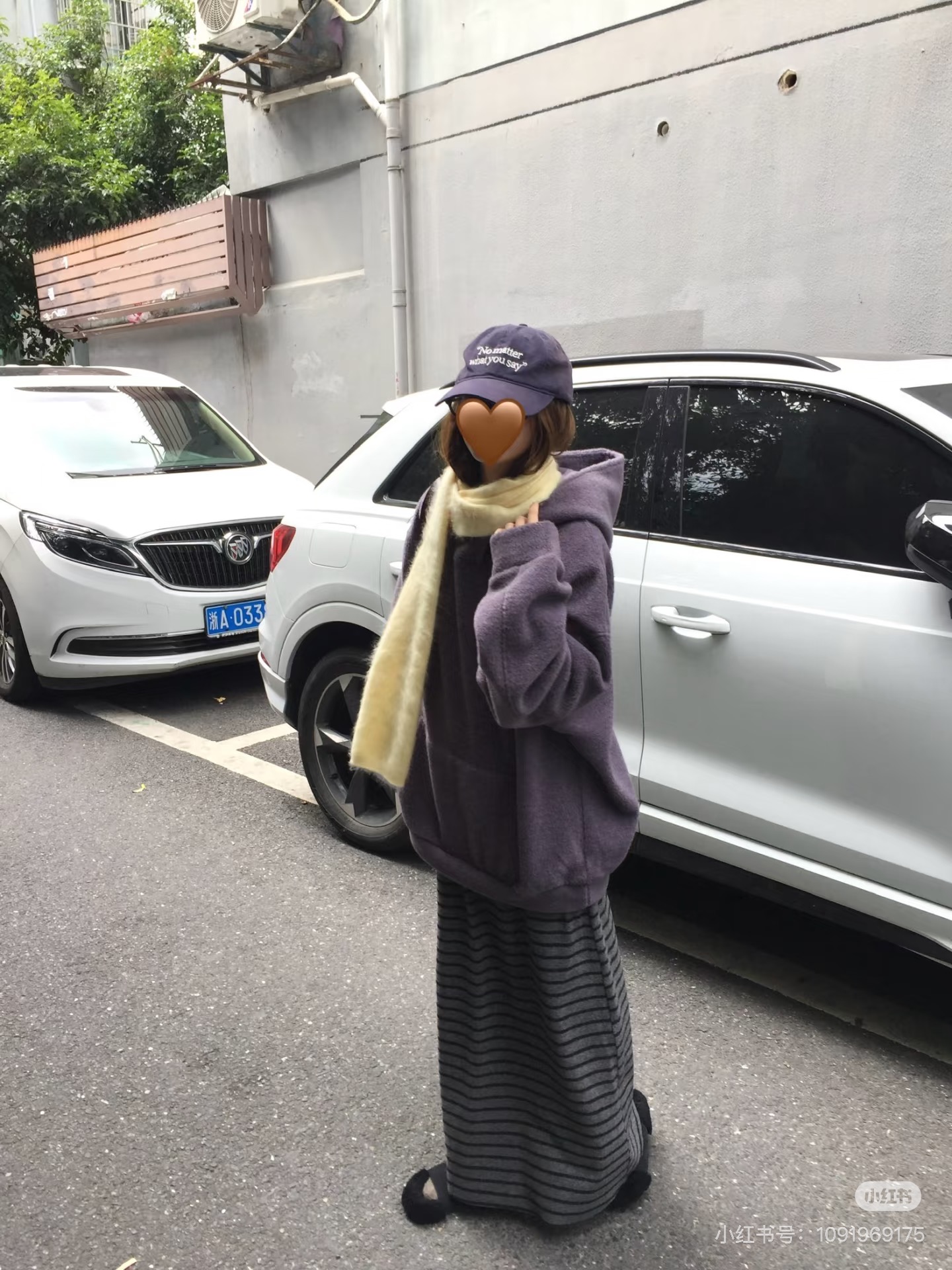Lott皮有理韩系慵懒风宽松百搭连帽卫衣大版显瘦加半裙一套