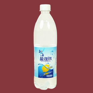 浙江美盐上海盐汽水 柠檬清爽600ML 瓶0糖运动解渴碳酸电解饮料秋