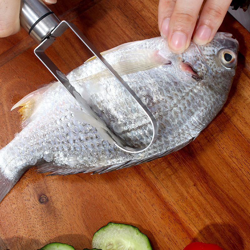 鱼鳞刨去鳞杀鱼工具配件