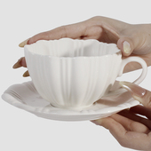 咖啡杯陶瓷咖啡杯子高档精致咖啡杯女士个人专用特别好看 咖啡杯