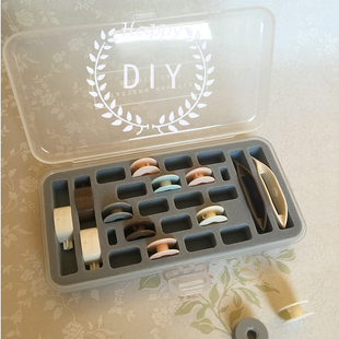 707 737 738 收纳盒57 Clover日本进口可乐工具梭子替换梭芯套装