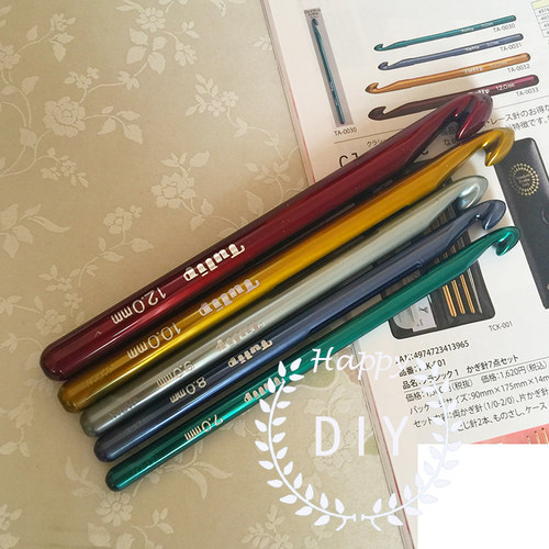 日本广岛tulip郁金香系列粗钩针