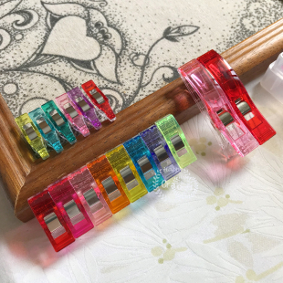 736 743 737 742 744夹子 738 日本可乐布艺缝纫用长嘴固定夹子22