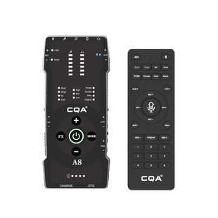 CQA数字声卡A8直播声卡设备网红主播户外无线麦克风
