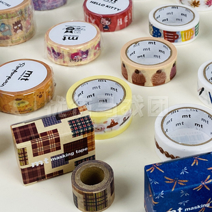 日本MT胶带复刻 树叶 黑猫面包  云形三丽鸥凯蒂猫库洛米