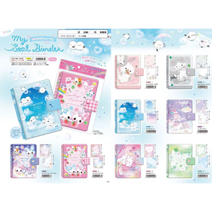 【预定】日本qlia系列收纳册 替芯小兔 山雀糖果双子星