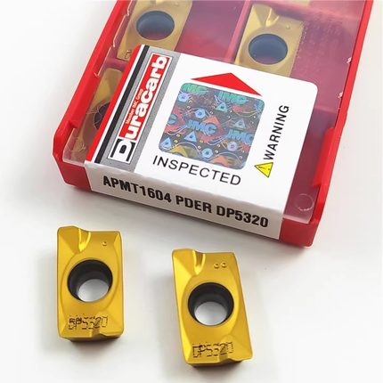 杜龙卡普铣刀片APMT1604 APMT1135 DP5320 DP5420 r0.8刀粒 R5 R6